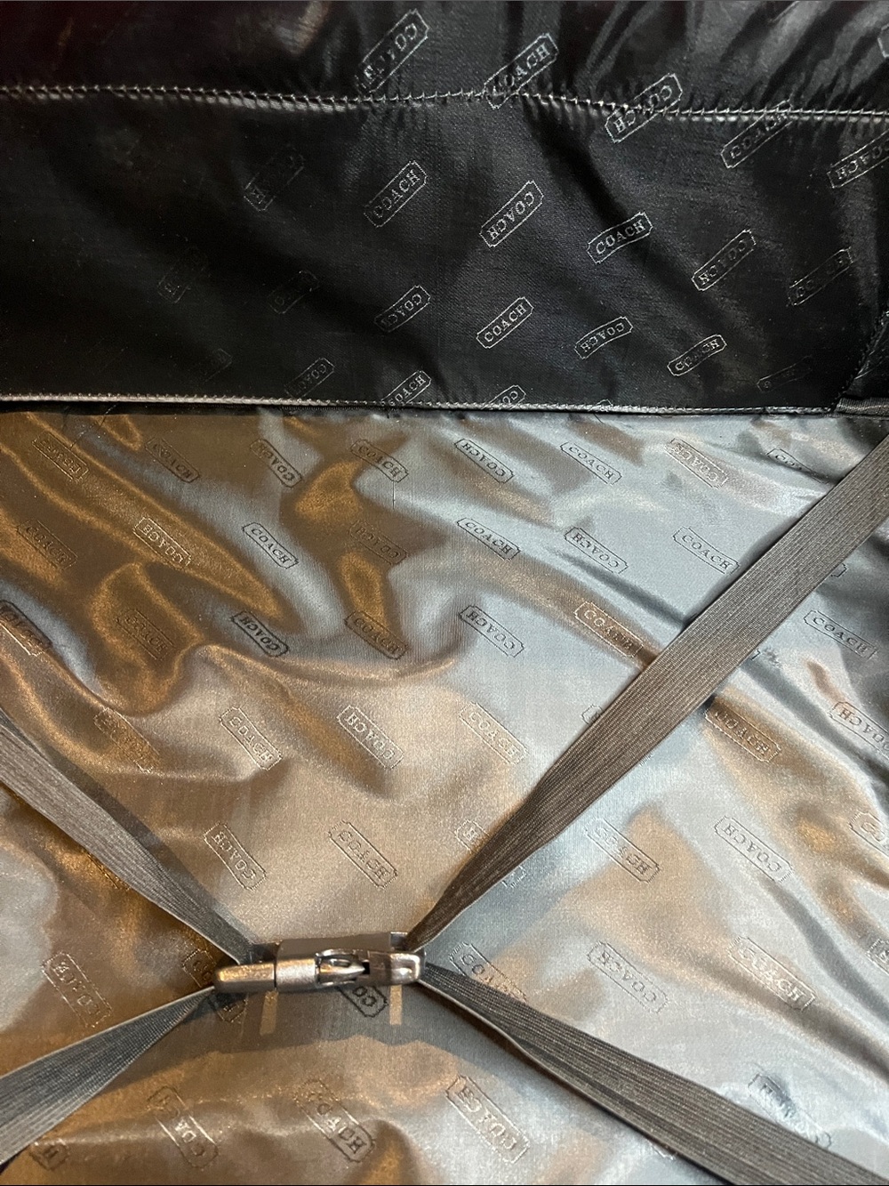 Coach Signature Canvas Carry-On in Brown and Tan - Picture 13 of 16